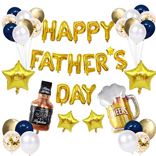 Happy Father's Day Balloon Set - 47 pcs Party Decoration Kit