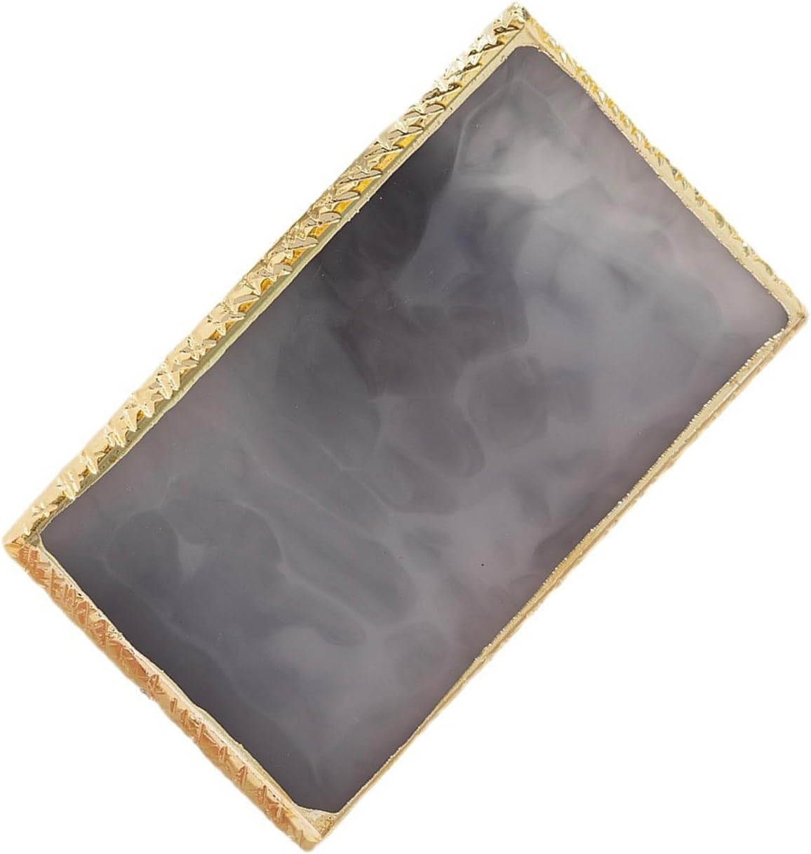 Nail Art Palette - Resin Nail Polish Mixing Tray for Creative Designs | Gray Color