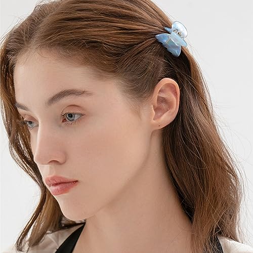 Mistofu 12PCS Small Hair Claw Clips for Women - Mini Acrylic Jaw Clips, Variation: Small Hair Clips1