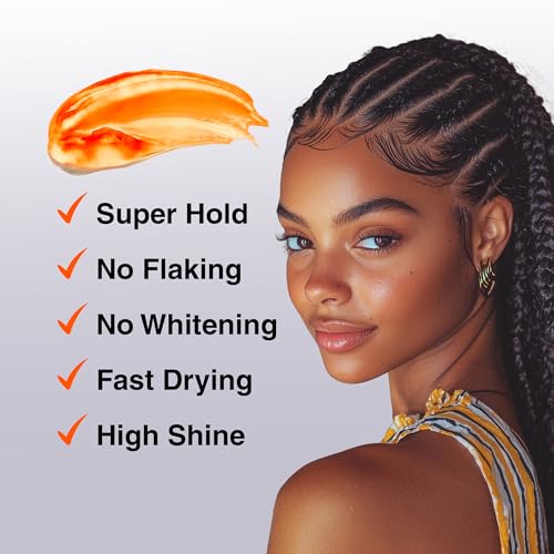 BELLATIQUE Braiding Gel - Maximum Hold for LOCs & Twists, 10 oz