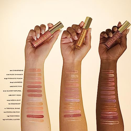Milani Keep It Full Lip Plumper Gloss - Soft Rose | Hyaluronic Acid & Peptides