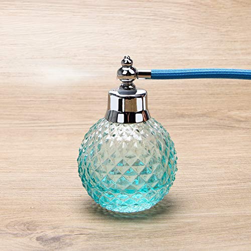 Coolrunner Vintage Refillable Perfume Bottle - 100ml Crystal Glass Atomizer