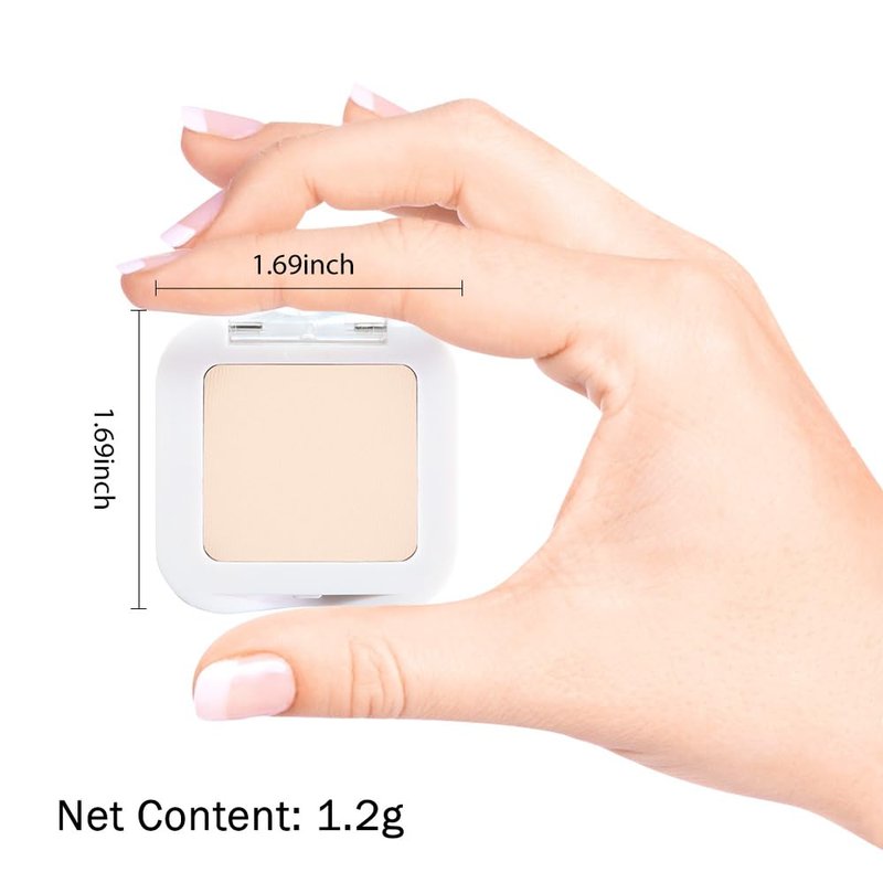 Neutral Nude Eyeshadow Palette - Light Beige & Ivory Matte Shades | Soft Blendable Makeup for Mature Skin, Vegan & Cruelty-Free