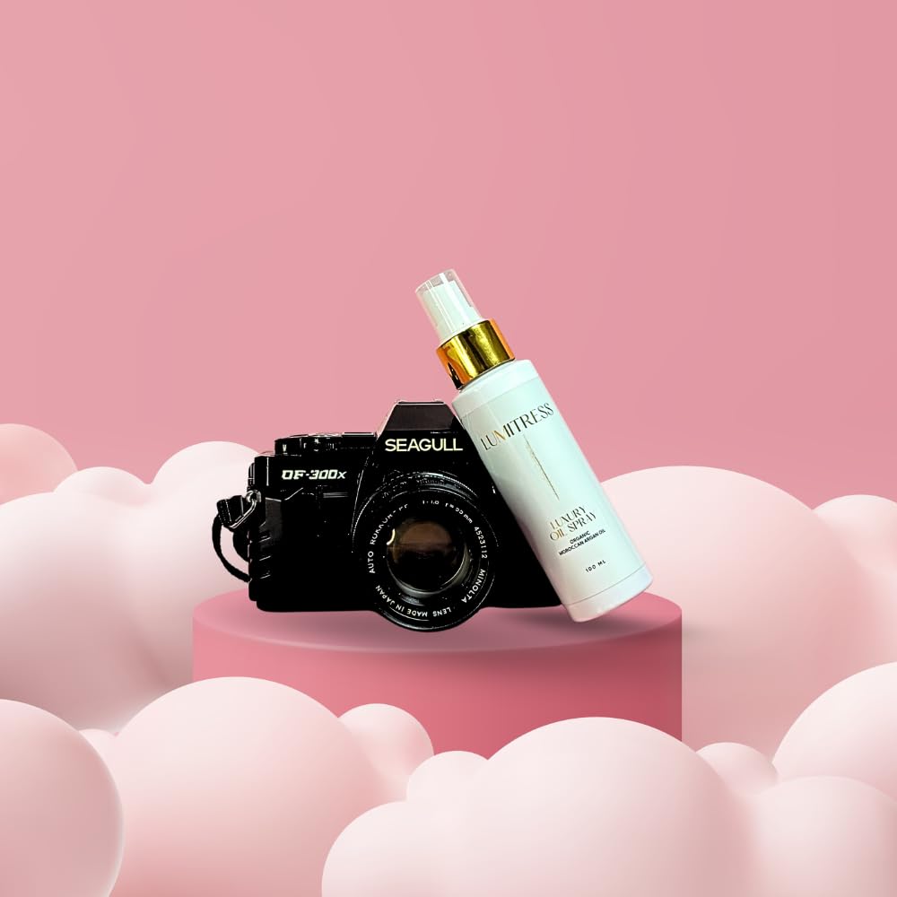 Lumitress Luxury Oil Spray, Ultra-Fine Hydrating Mist for Shine and Softness