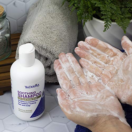 TriDerma Soothing Shampoo for Dry Scalp - 8.3 oz, SLS-Free