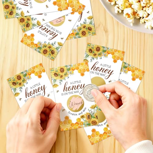 50 Pack Scratch-Off Game Cards for Baby Shower & Parties