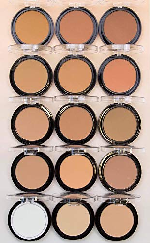 L.A. COLORS Mineral Pressed Powder - Fair, Talc-Free, 2 Pack