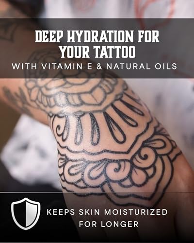 Tattoo Aftercare Lotion for Color Brightening & Hydration - 6.7oz