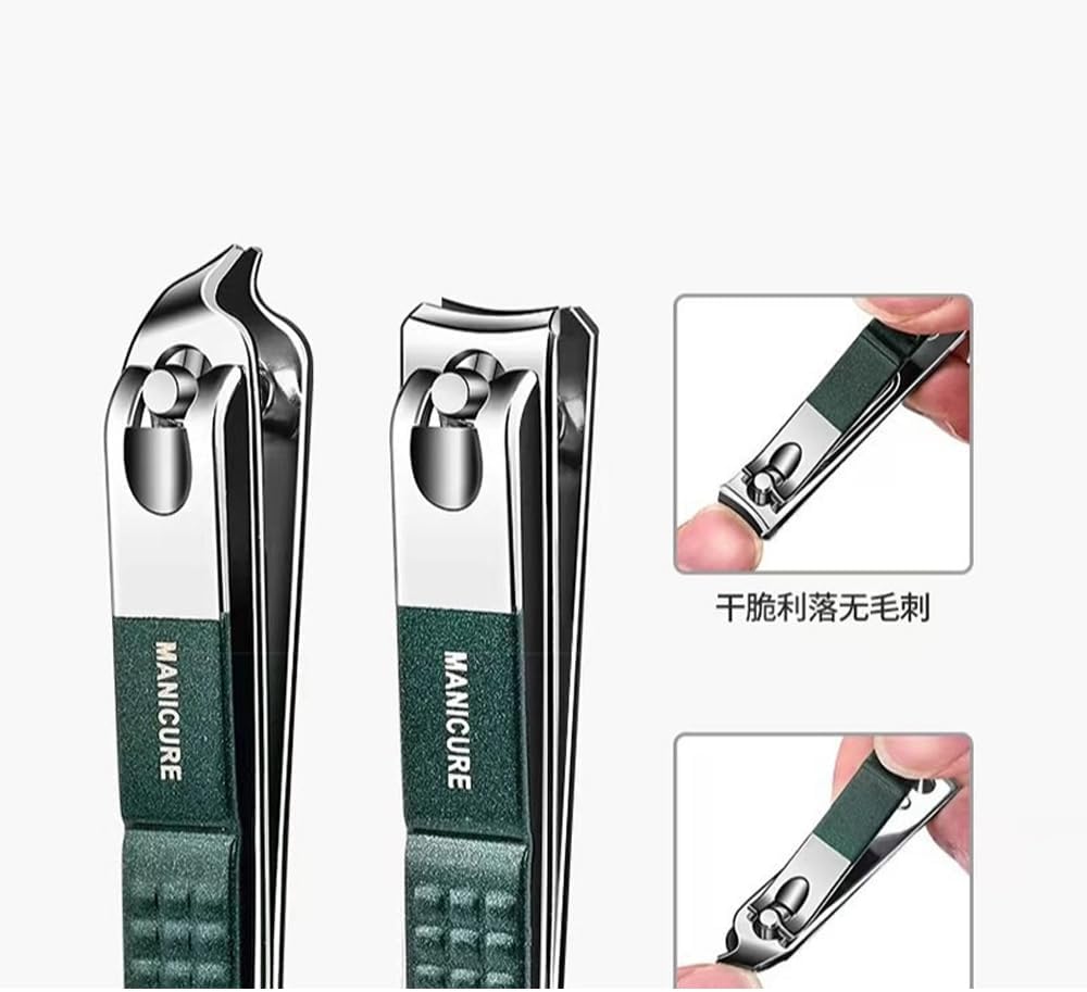 Portable Nail Clipper Set - 6 PCS Travel Manicure Kit for Men & Women | Compact & Easy to Use