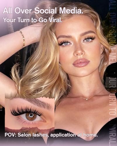 EYDEVRO Manga Bunny Lash Clusters Kit M - Wet Look False Eyelashes