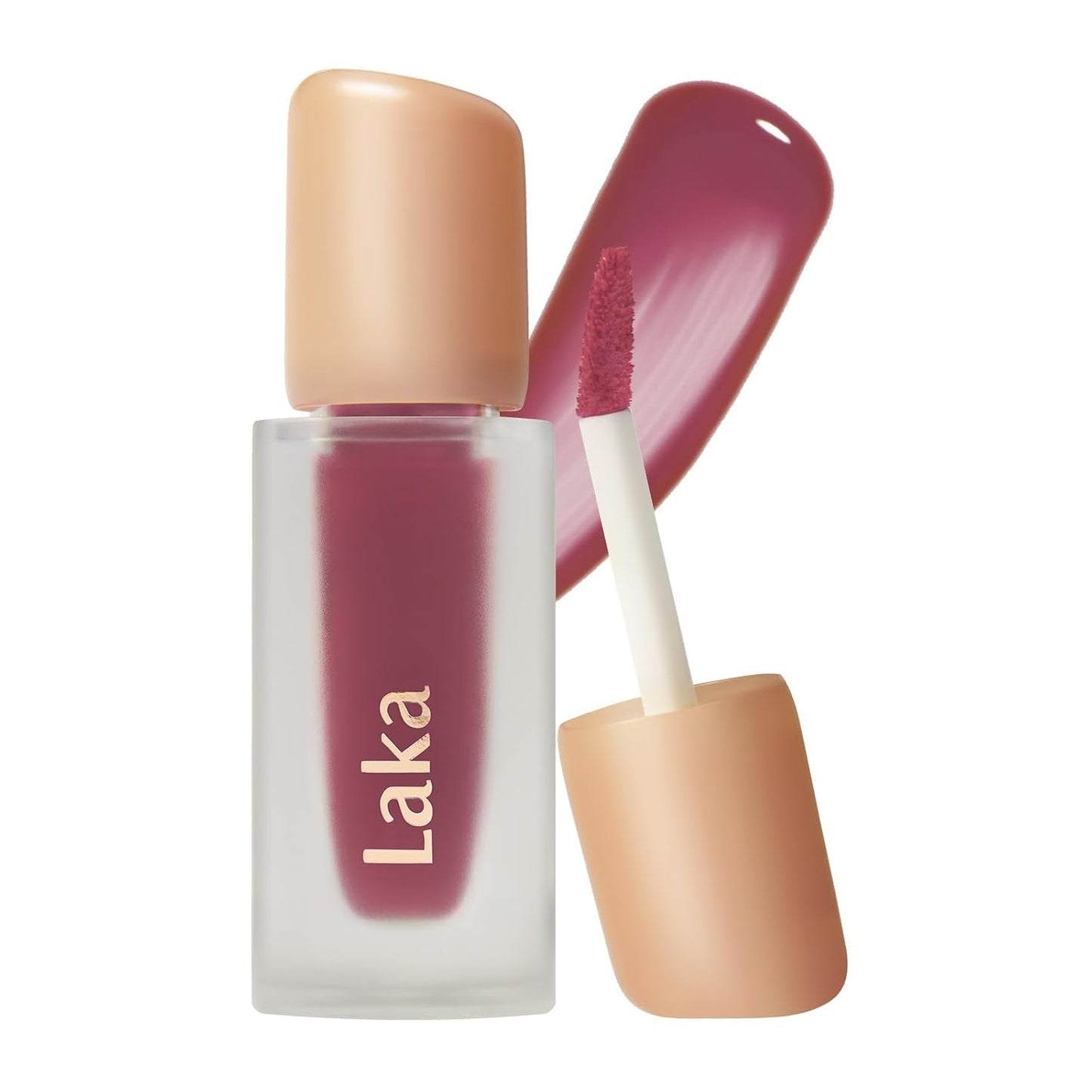 Fruity Glam Tint Lip Stain - Hydrating, Lightweight, Buildable Color | K-Beauty #101 Joyful, 4.5g/0.15oz