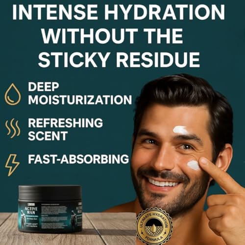 VITALSKINOIL Cologne Scented Body Butter for Men - Shea & Cocoa Butter