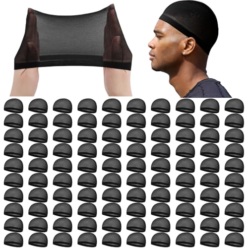 Ramede Stocking Wave Cap for Men & Women Black 100 - Wig & Hat Cap