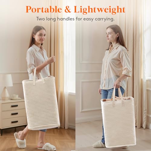 Lifewit 75L Collapsible Laundry Basket - Waterproof & Freestanding