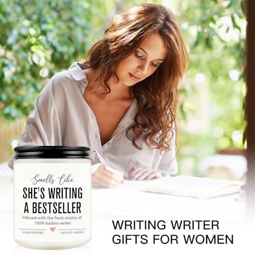 Lavender-Scented Writer Candle - Gift for Aspiring Authors