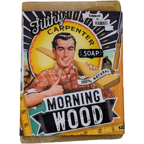 Filthy Farmgirl Morning Wood Natural Handmade Bar Soap for Men