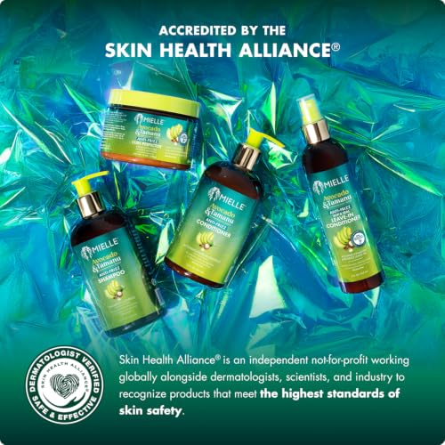 Mielle Organics Anti-Frizz Curl Cream - Avocado & Tamanu, 12oz