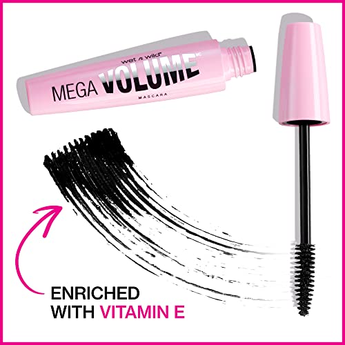 Wet n Wild Mega Volume Mascara - Very Black, 2 Pack