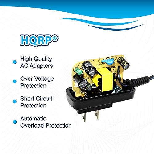 HQRP Replacement AC Power Cord & Cleaning Brush for Philips Norelco Shavers 5100-9700 Series