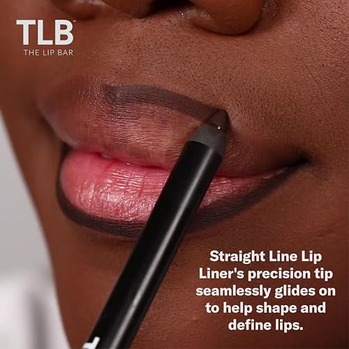 The Lip Bar Lip Liner Straight Shooter - Medium Brown, Vegan, Smudge-Proof
