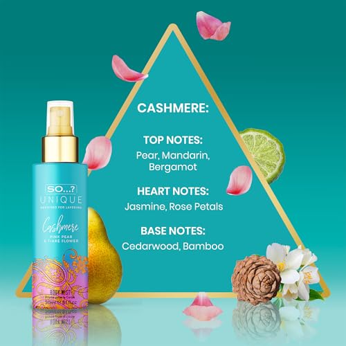 So...? Unique Body Mist Set - 1.69 Fl Oz, 6 Travel Size Sprays