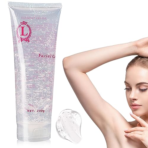 Cooling Gel for Laser Hair Removal - Facial & Body Skin Care, Gentle & Moisturizing