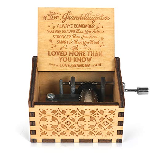 Vintage Hand Crank Music Box - 'You Are My Sunshine' Gift