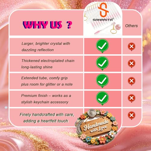 Crystal Pink 48 pcs Disposable Mascara Wands Set Eyebrow Spoolies Beauty Tools