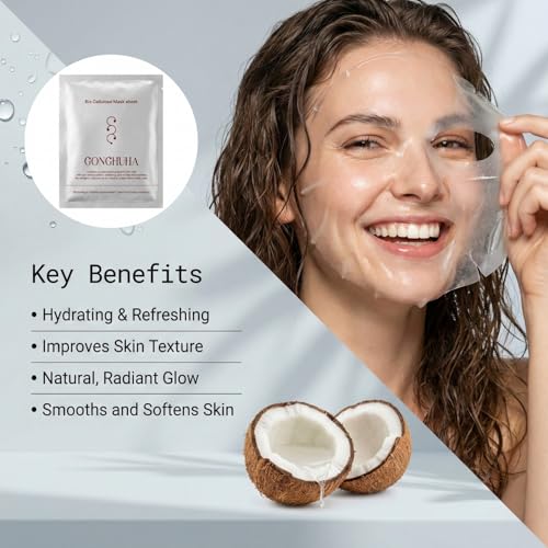 White Red Ginseng Bio Cellulose Face Mask - Hydrating & Soothing