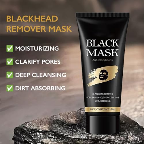 Charcoal Peel-Off Blackhead Remover Mask - 2.1 oz for Nose & T-Zone