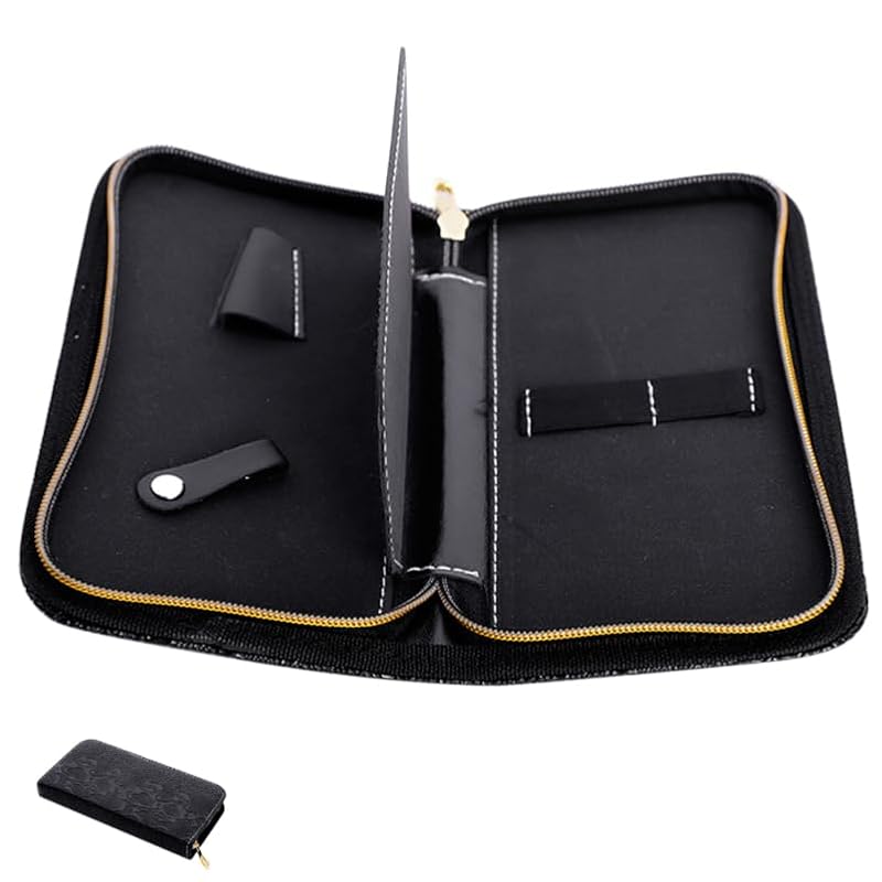 DRESSOOS Professional Hairdresser Scissor Pouch - Portable Salon Tool Case