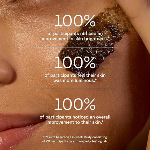 Acure Brightening Facial Scrub - Daily Exfoliating Cleanser 4 fl oz