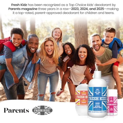 Fresh Kidz Girls Pink Body Wash & Deodorant Set - 16.9 fl oz