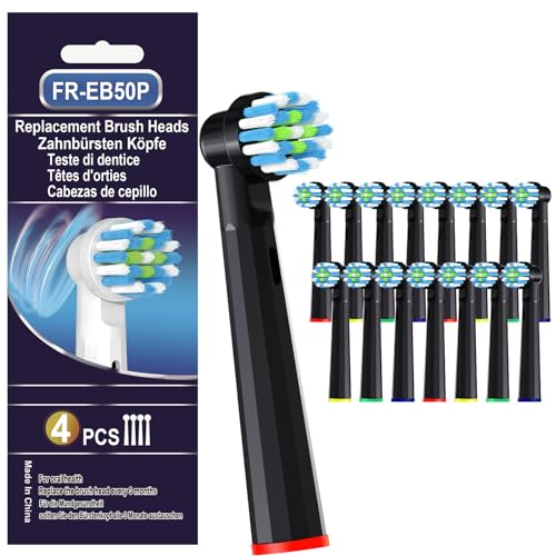 MOFELE 16-Pack Replacement Toothbrush Heads for Oral-B Electric Toothbrushes