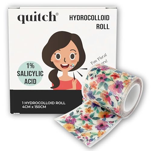quitch Hydrocolloid Pore Patch Roll with Salicylic Acid - Customizable Acne Tape