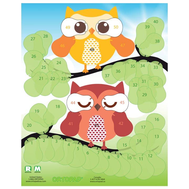 Ortopad Kids Reward Poster Pack - Monsters, Owls & Fish