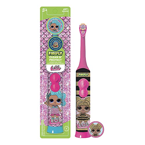 L.O.L. Surprise! Kids Toothbrush with Hygienic Cover & Soft Bristles