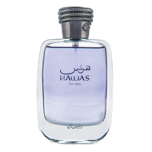 Hawas For Men Eau De Parfum Spray - Long Lasting Arabian Fragrance | 100ML (3.4 Oz) - Perfect for Daily Elegance & Special Occasions