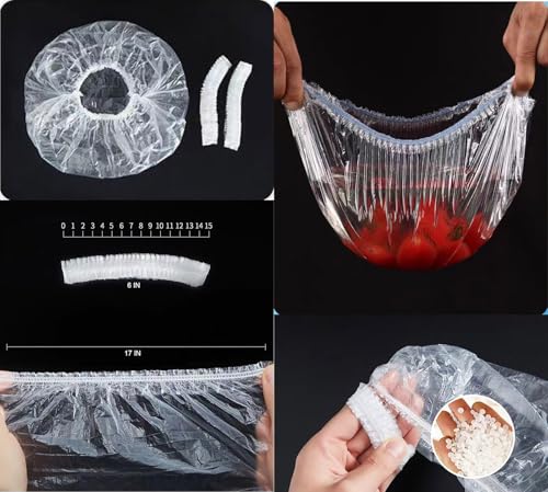 200 PCS Waterproof Disposable Shower Caps for Men, Women & Kids