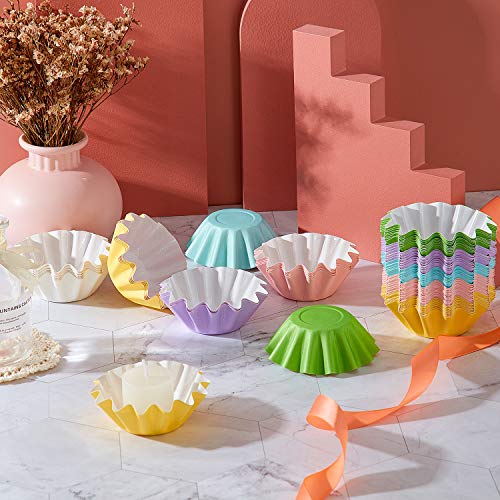 Boao 150 Pcs Reusable Wax Melt Liners, Leakproof Cups for Electric Warmers