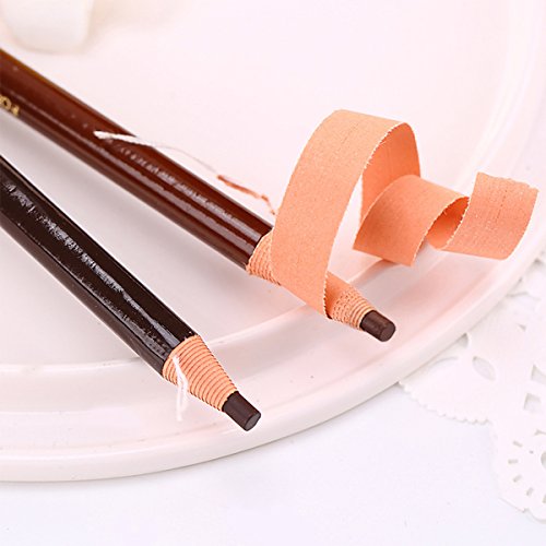 Queenland 5 Colors Eyebrow Pencil Set Peel Off Waterproof Makeup Kit