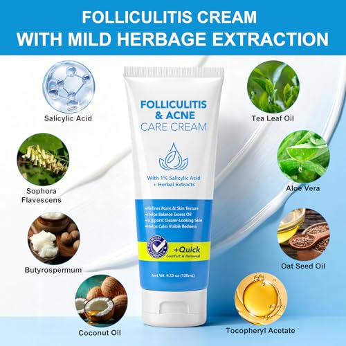Lofuanna Follicle Cream for Ingrown Hair Relief - Non-Greasy Formula