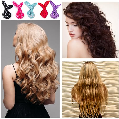 30 Count Foam Hair Curlers - Soft Sleep Rollers with Storage Bag
