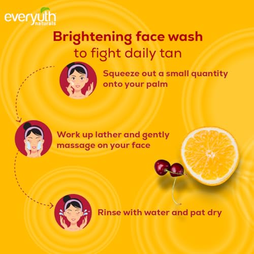 Everyuth Naturals Lemon Face Wash 150g | Oil Clear