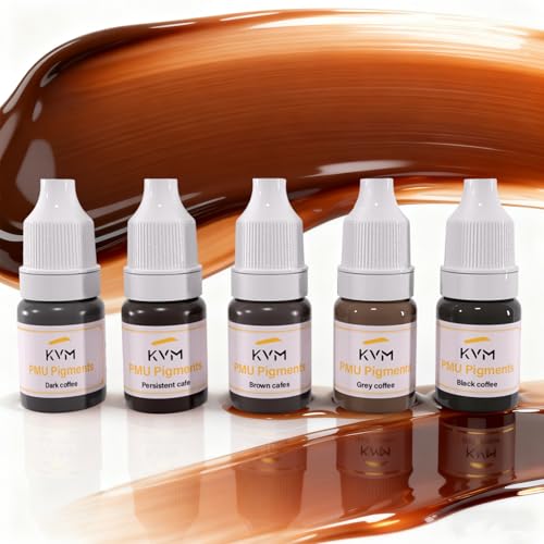KVM Semi-Permanent Eyebrow Makeup Pigment Tattoo Ink - Pigment 1