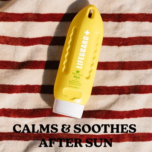 LIFEGUARD After Sun Aloe Vera Gel - Cooling, Hydrating Sunburn Relief, 8 fl oz