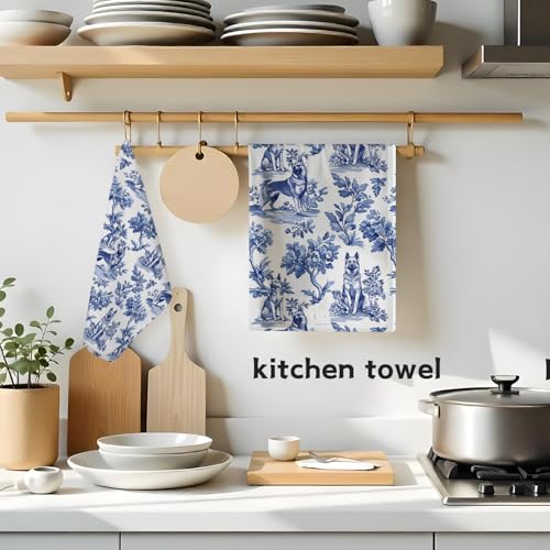 German Shepherd Kitchen Towels - 16x24 Inch Dog Lover Gifts