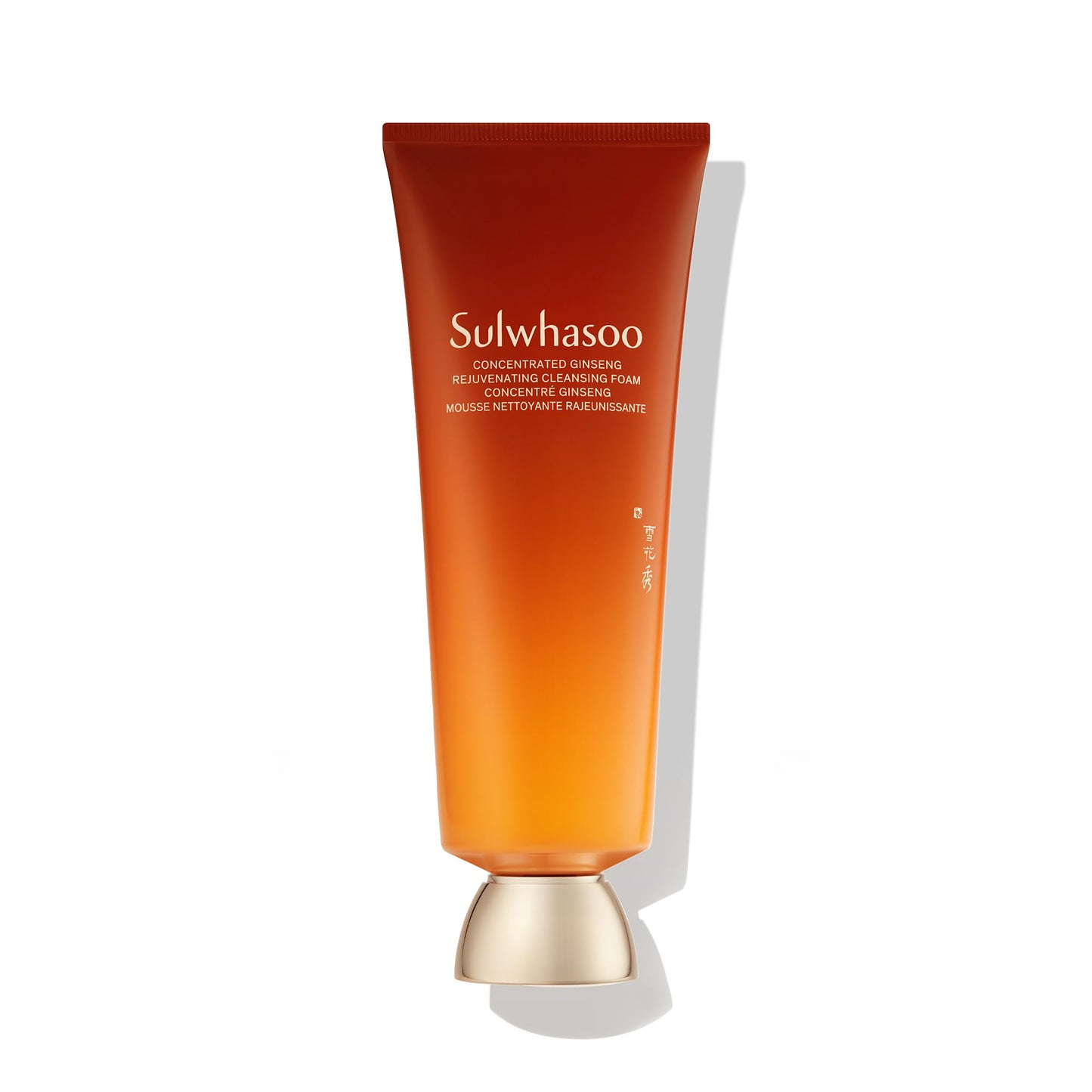 Sulwhasoo Concentrated Ginseng Cleansing Foam | Hydrating Korean Facial Cleanser | Removes Makeup, Dirt & Oil | Gentle Daily Face Wash for Dry, Normal & Sensitive Skin