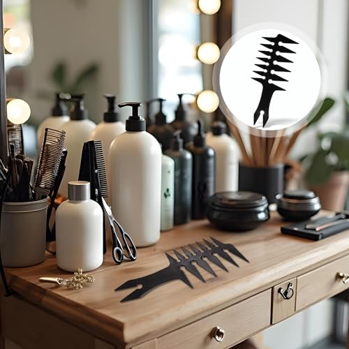 Wide Tooth Detangling Comb - Double-Sided for Men's Hair