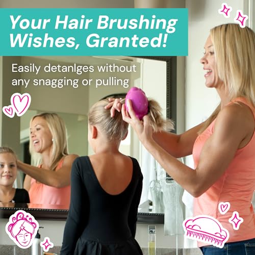 Knot Genie Teeny Detangling Brush - Peaceful Blend